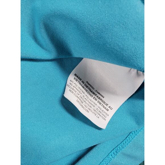 Nike Top Size Extra Large Womens Blue Performance Athletic Ladies Dri Fit Logo - Picture 4 of 7